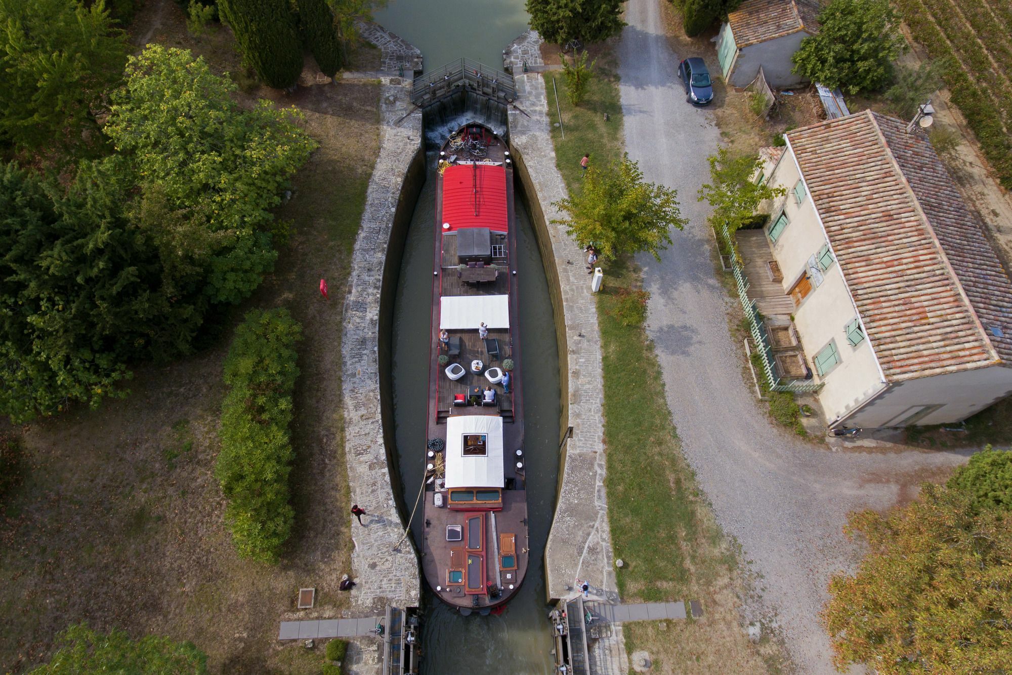 Péniche D'hôtes Mirage Carcassonne Exterior foto